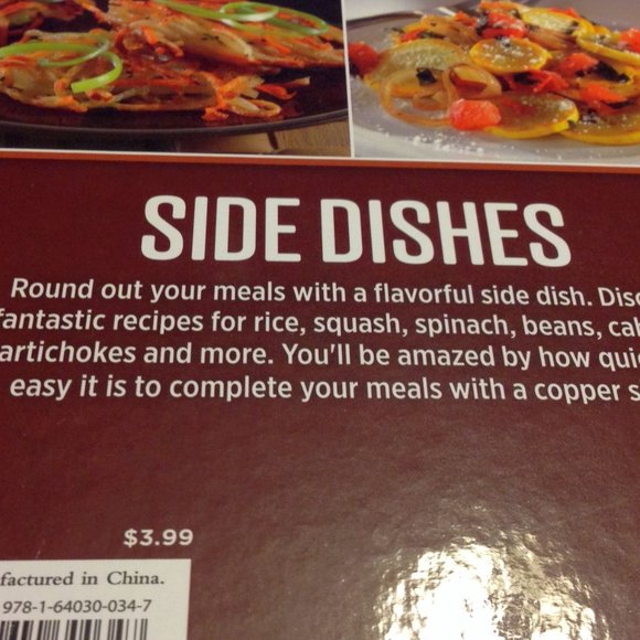 Copper Cooking Cookbook Bundle - Picture 7 of 12